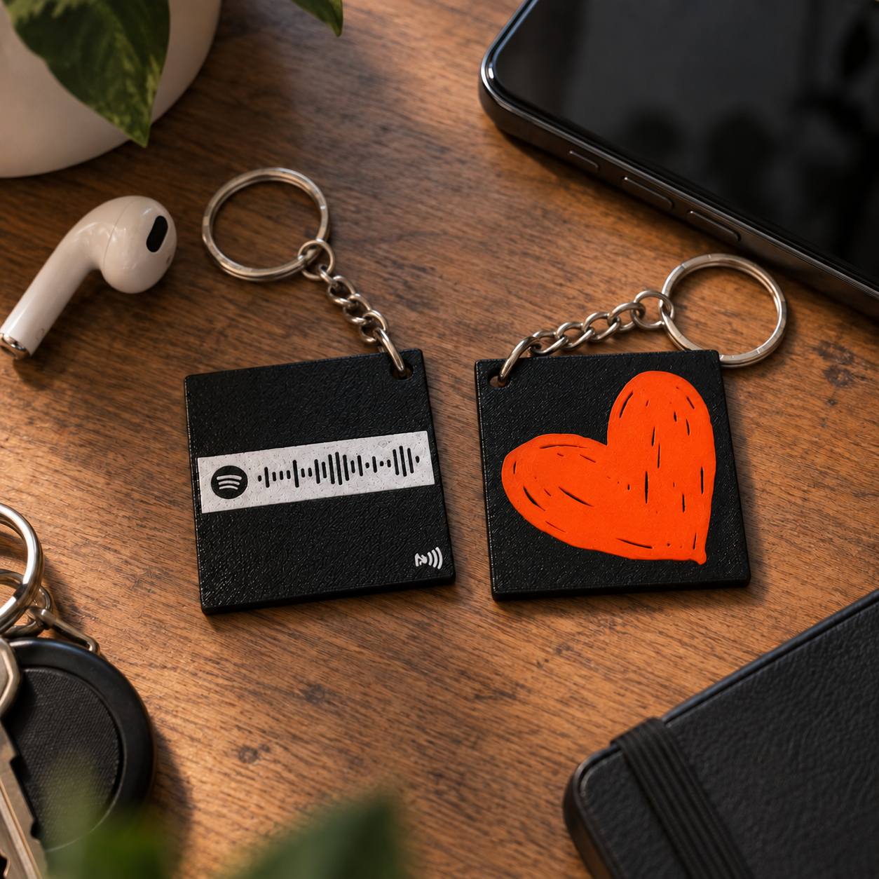Llavero personalizado spotify