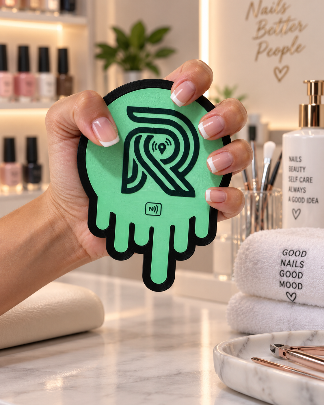 Holder_manicura_verde